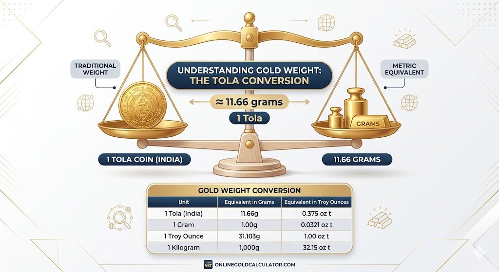 Weight Conversions: Grams, Ounces, and Tolas